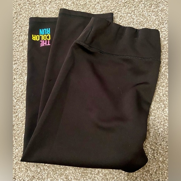 Black 3/4 Leggings from The Color Run - Picture 1 of 3
